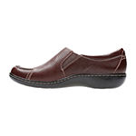 Clarks Womens Ashland Lane Slip-On Shoe, Color: Brown - JCPenney