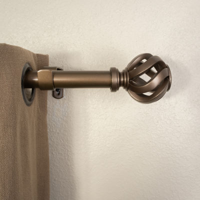 Decopolitan Cage 1 IN Adjustable Curtain Rod
