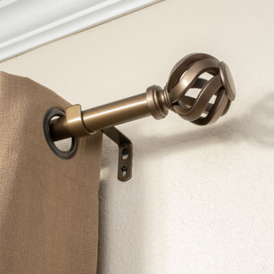 Decopolitan Cage 1 IN Adjustable Curtain Rod