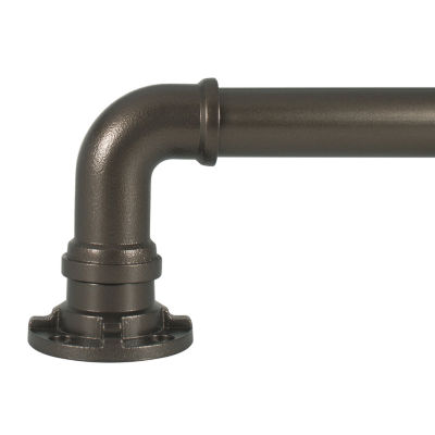 Decopolitan Industrial 1 IN Adjustable Curtain Rod