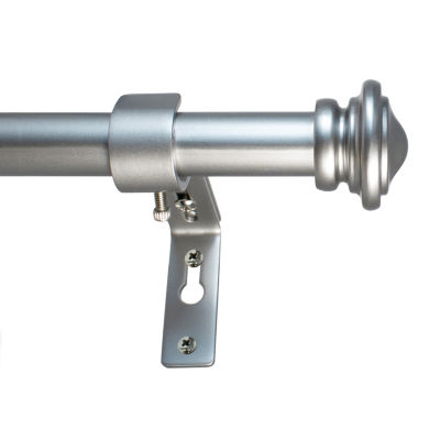Decopolitan Cap 3/4 IN Adjustable Curtain Rod