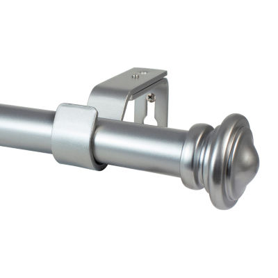 Decopolitan Cap 3/4 IN Adjustable Curtain Rod