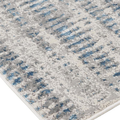 Weave And Wander Aurelian Abstract Hand Knotted Indoor Rectangle Area Rug