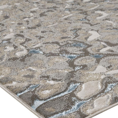 Weave And Wander Aurelian Abstract Hand Knotted Indoor Rectangle Area Rug