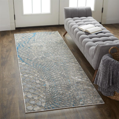 Weave And Wander Aurelian Abstract Indoor Rectangular Runner