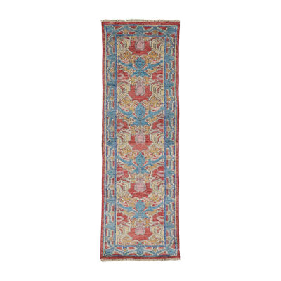 Weave And Wander Bennet Hand Knotted Indoor Rectangular Runner