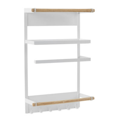 Home Expressions 2 Section Cleaning Caddy, Color: White - JCPenney