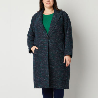 Liz claiborne hot sale midweight peacoat