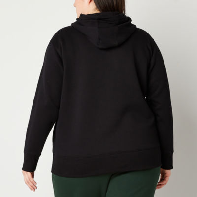 Xersion Womens Oversized Fleece Long Sleeve Hoodie