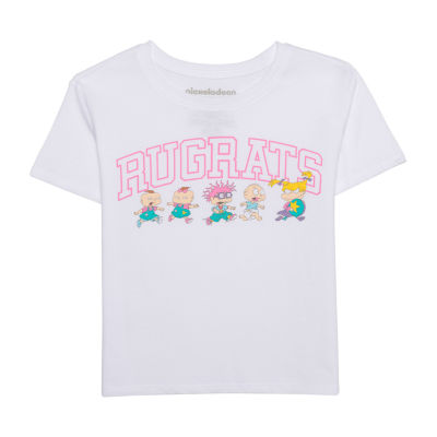 Little & Big Girls 2-pc. Crew Neck Short Sleeve Rugrats Graphic T-Shirt