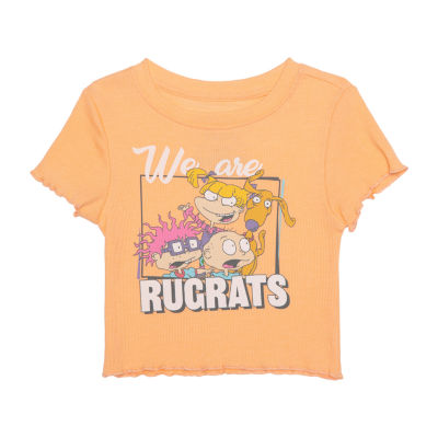 Little & Big Girls 2-pc. Crew Neck Short Sleeve Rugrats Graphic T-Shirt