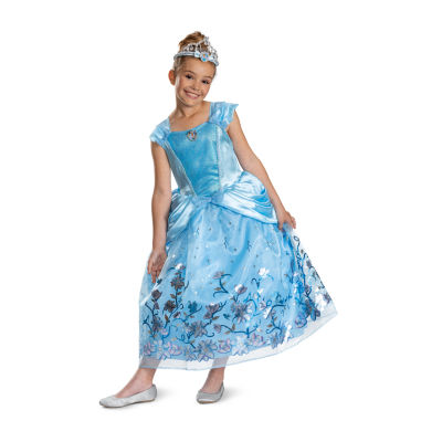 Disney Collection Cinderella With Tiara Girls Costume