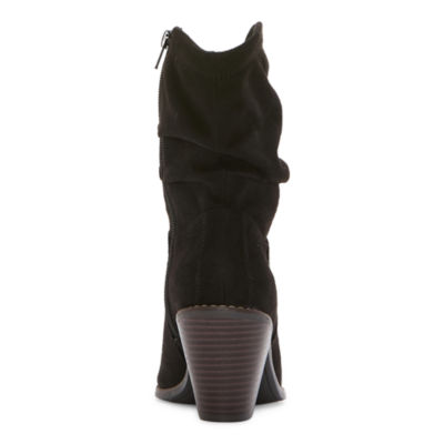 a.n.a Womens Powers Stacked Heel Slouch Boots