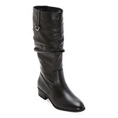 Jcpenney tall black boots hotsell