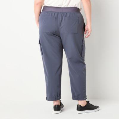 Stylus Womens Cuffed Cargo Pant-Plus