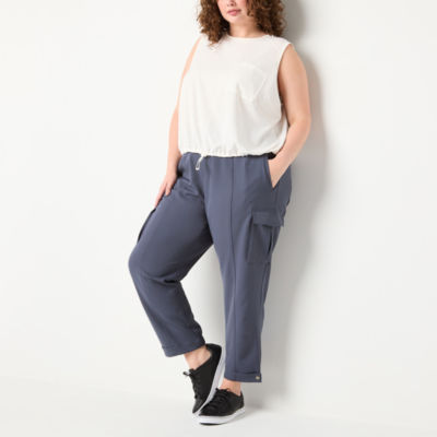 Stylus Womens Cuffed Cargo Pant-Plus