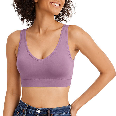Jockey Smooth & Shine Bralette - 3041, X-large, Purple