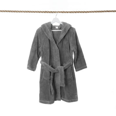 Linum Home Textiles Plush Little & Big Girls Long Sleeve Bathrobe