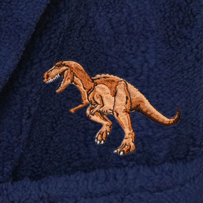 Linum Home Textiles Plush Dino Little & Big Boys Long Sleeve Bathrobe