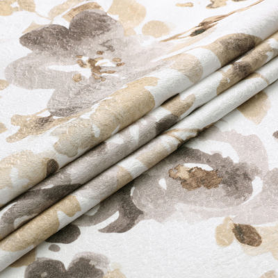 Regal Home Ayden Floral Grommet Top Energy Saving Blackout Single Curtain Panel