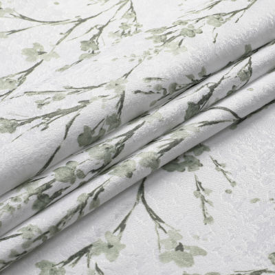 Regal Home Ayden Blossom Grommet Top Energy Saving Blackout Single Curtain Panel