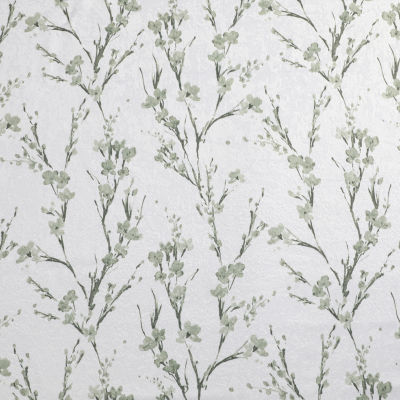 Regal Home Ayden Blossom Grommet Top Energy Saving Blackout Single Curtain Panel
