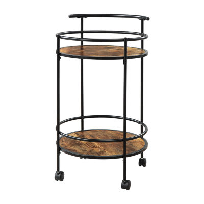 Charlie Engineered Wood Kitchen Cart