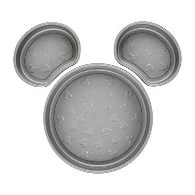 Farberware Disney Bake with Mickey Mouse 3-pc. Non-Stick Mickey Head Cake Pan Set