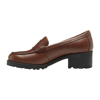 Eastland Newbury Womens Round Closed Toe Loafers