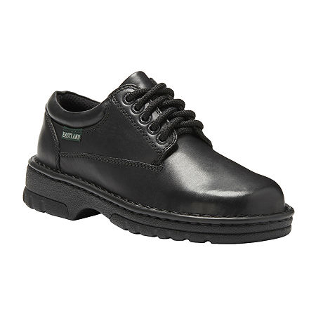 Eastland Womens Plainview Oxford Shoes, 8 Wide, Black