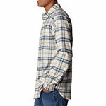 Columbia Cornell Woods™ Mens Regular Fit Long Sleeve Plaid Button-Down Shirt