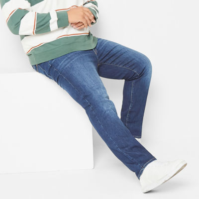 Arizona Big and Tall Advance Flex 360 Mens Straight Leg Jean