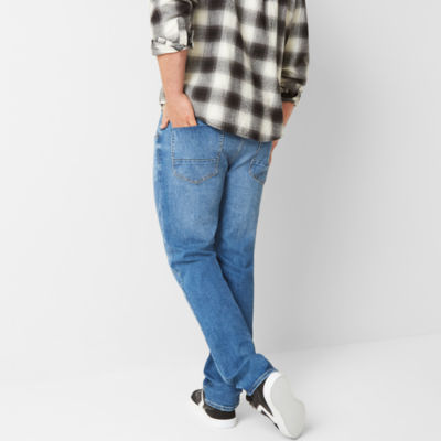 Arizona Big and Tall Advance Flex 360 Mens Straight Leg Jean