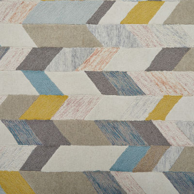Weave And Wander Binada Geometric Hand Tufted Indoor Rectangle Accent Rug