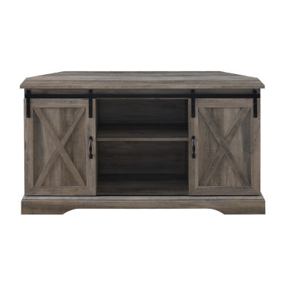 Barn Door Corner Tv Stand JCPenney