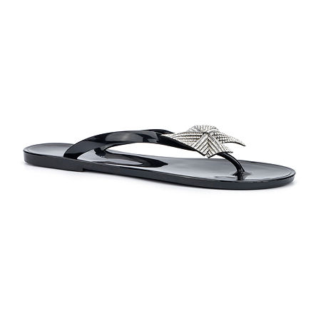  -Olivia Miller Womens Becky Flat Sandals