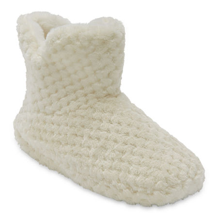  -St. John's Bay Womens Bootie Slippers