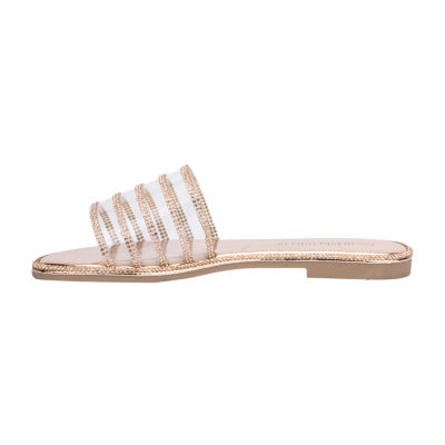 Olivia Miller Womens Nadia Flat Sandals