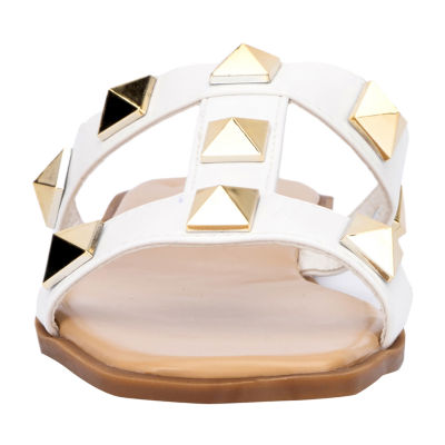 Olivia Miller Womens Zoey Flat Sandals