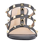 Olivia Miller Womens Asia Heeled Sandals