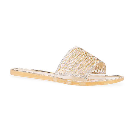  -Olivia Miller Womens Myrtle Flat Sandals