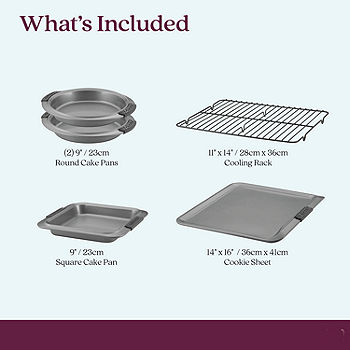 Anolon Advanced Bakeware Nonstick Muffin Pan, 12-Cup, Gray & Reviews