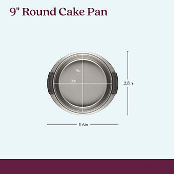 Anolon Advanced 9 Round Non-Stick Cake Pan, Color: Gray - JCPenney