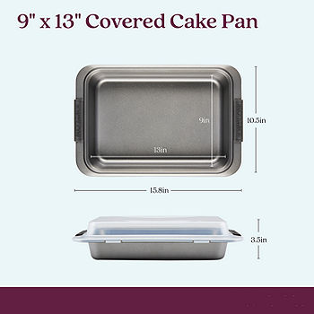 Rectangular Cake Pan With Lid 13X9