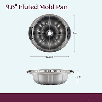 Non-Stick 9.5 Fluted Tube Pan
