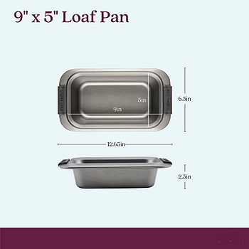 Circulon Nonstick Bakeware Loaf Pan, 9-Inch x 5-Inch, Gray