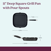 Anolon Advanced Home Hard Anodized 12.5 Divided Grill Pan - JCPenney