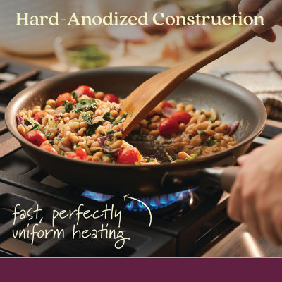 Anolon Advanced Home Hard Anodized 12" Frying Pan with Lid