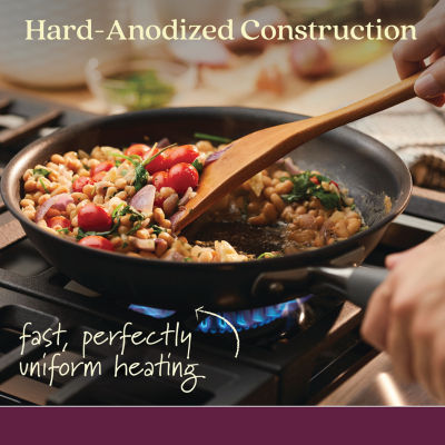 Anolon Advanced Home Hard Anodized 14" Wok with Lid and Side Handles