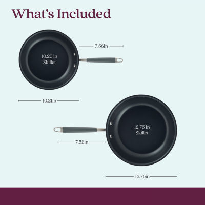 Anolon Advanced Home Hard Anodized 2-pc. Skillet